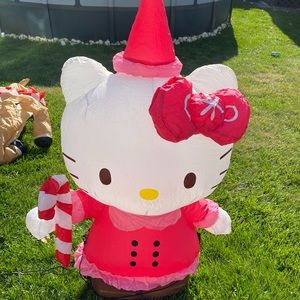 Hello kitty Christmas inflatable